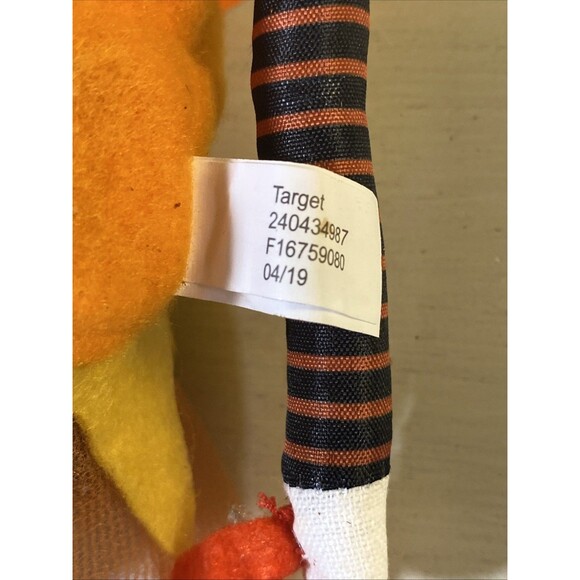 Halloween Unicorn Jack O Lantern Figure Felt Shelf Sitter Hyde & Eek Target NWT - Picture 6 of 6